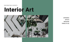 Most Creative Homepage Design For Interior Art With Plants