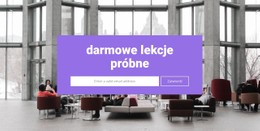 Darmowe Lekcje Próbne Szablon CSS Do Pobrania Za Darmo