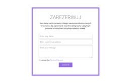 Rezerwacja Z - Responsywny Szablon HTML