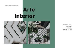 Gerador De Maquete De Site Para Arte De Interiores Com Plantas