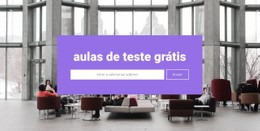 Aulas De Teste Grátis Download Gratuito Do Modelo CSS