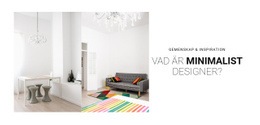 Skandinavisk Inredning - Mall För Mobilwebbplats