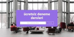 Ücretsiz Deneme Dersleri Için Ücretsiz CSS