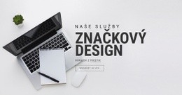 HTML Webové Stránky Pro Design Značky