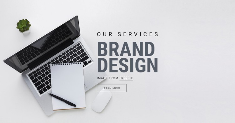 Brand Design CSS Template