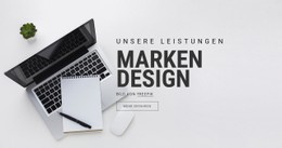 Markendesign HTML5-Vorlage