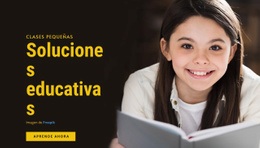 Impresionante Creador De Sitios Web Para Soluciones Educativas