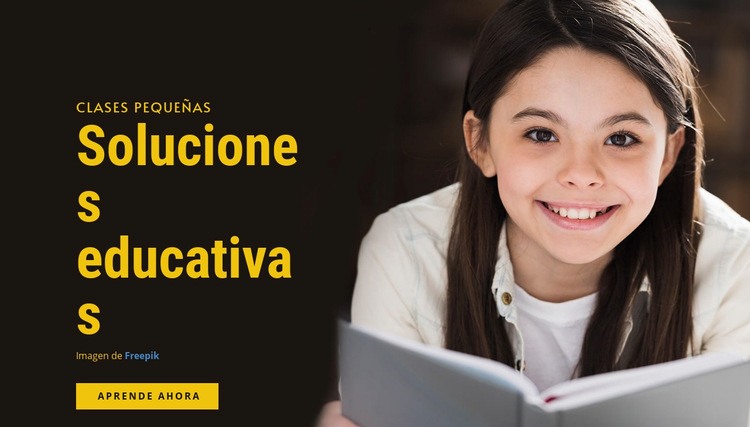 Soluciones educativas Creador de sitios web HTML