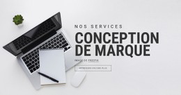 Design De Marque Modèle HTML5