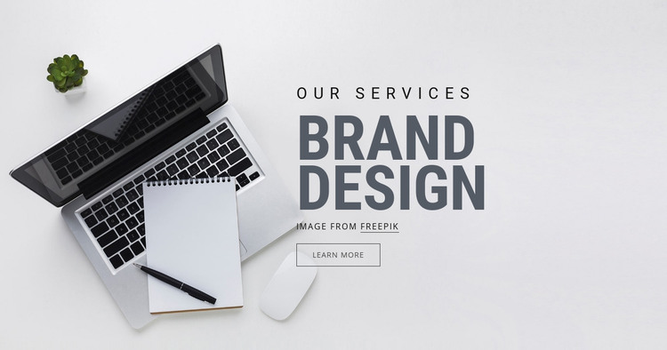Brand Design Homepage Design