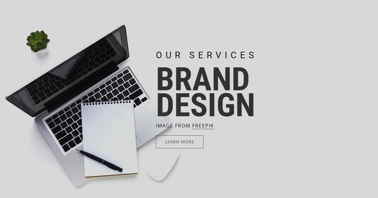 Brand Design HTML Template