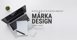 Webhelytervezés Márka Design Bármilyen Eszközhöz