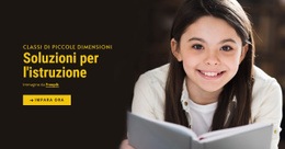 Fantastico Costruttore Di Siti Web Per Soluzioni Per L'Istruzione