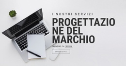 Modello Web Reattivo Per Design Del Marchio