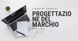 Design Del Marchio Modello HTML5