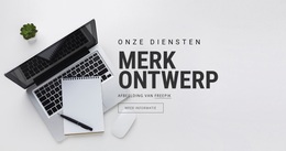 Merkontwerp - Beste WordPress-Thema
