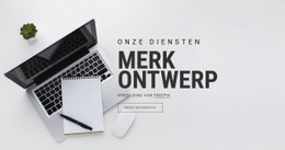 Websiteontwerp Merkontwerp Voor Elk Apparaat