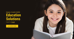 Page Builder For Education Solutions