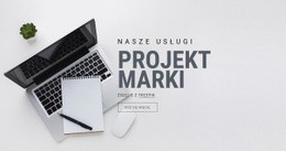 Projekt Marki - Kreatywny, Uniwersalny Szablon Jednostronicowy