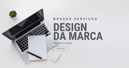 Design De Marca - Download De Modelo HTML