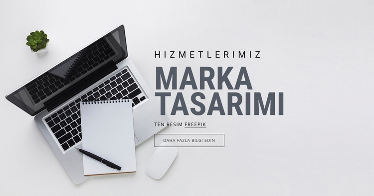 Marka Tasarımı HTML5 Şablonu