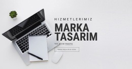 Marka Tasarımı - Yaratıcı, Çok Amaçlı, Tek Sayfalık Şablon