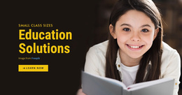 Education Solutions - Professional Web Page Design