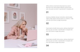 Čtyři Pravidla Úspěchu – HTML Šablona Webových Stránek