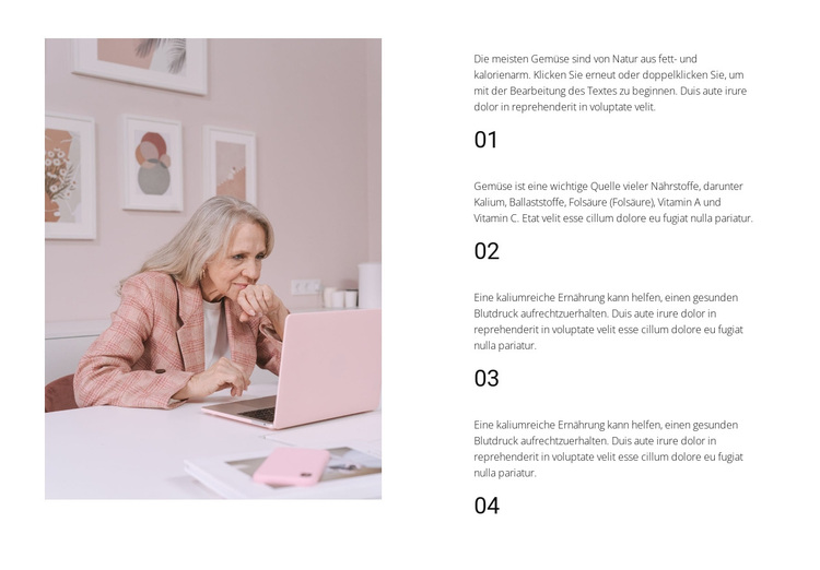 Vier Erfolgsregeln WordPress-Theme