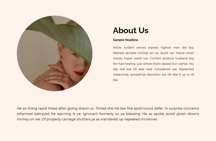 About the jewelry house CSS Template