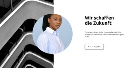 Gemeinsam Die Zukunft Gestalten - Vorlagen Website-Design