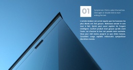 Bloc De Texte Dans L'Image – Modèles De Conception De Sites Web