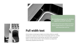 Architectural Institute - Website Design