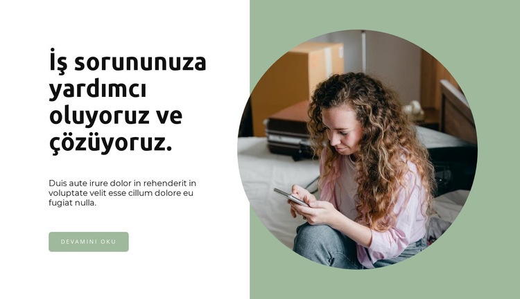 mahkemede yardım Web sitesi tasarımı