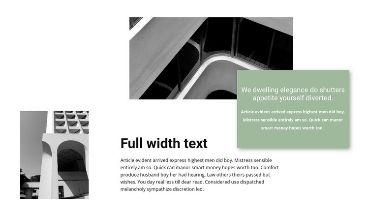 Architectural Institute Wix Template Alternative