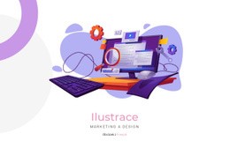 Ilustrace Vytvoření – Šablona HTML5