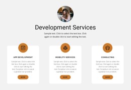Software Table CSS Template