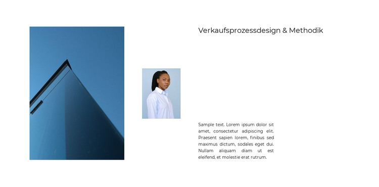 Leitender Architekt HTML-Vorlage