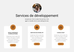 Logiciel - Page De Destination Prête À L'Emploi