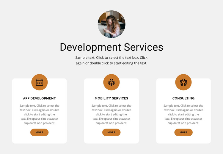 Software HTML5 Template