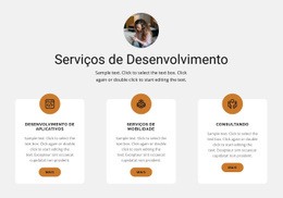 Programas - Página De Destino Pronta Para Uso