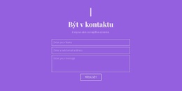 Kontaktujte Naše Studio – Rozvržení Webových Stránek HTML