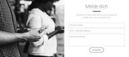 Melde Dich - Website-Design