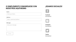 Contacto Estudio Empresarial - Diseño De Sitios Web