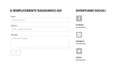 Contatta Lo Studio Aziendale - Sito Web Di E-Commerce