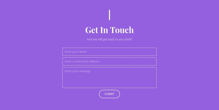 Contact our studio Webflow Template Alternative
