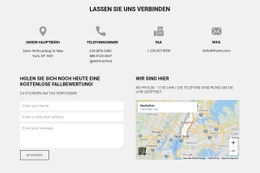 Lassen Sie Uns Unser Studio Verbinden – Professionelle HTML5-Vorlage