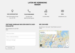 Laten We Onze Studio Verbinden - Responsieve HTML5-Sjabloon