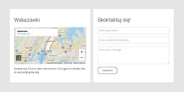 Informacje O Naszej Lokalizacji Szablon Formularza CSS