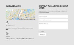 Jak Nas Znaleźć - Funkcjonalność Szablonu HTML5